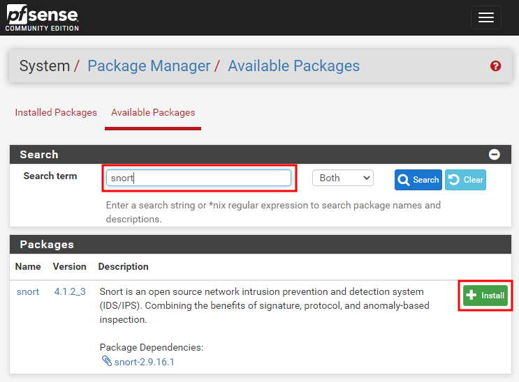 Snort Ids Ips On Pfsense Dft Blog